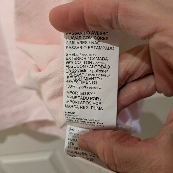 Pink Puma Cotton Dress - Picture 5 of 6